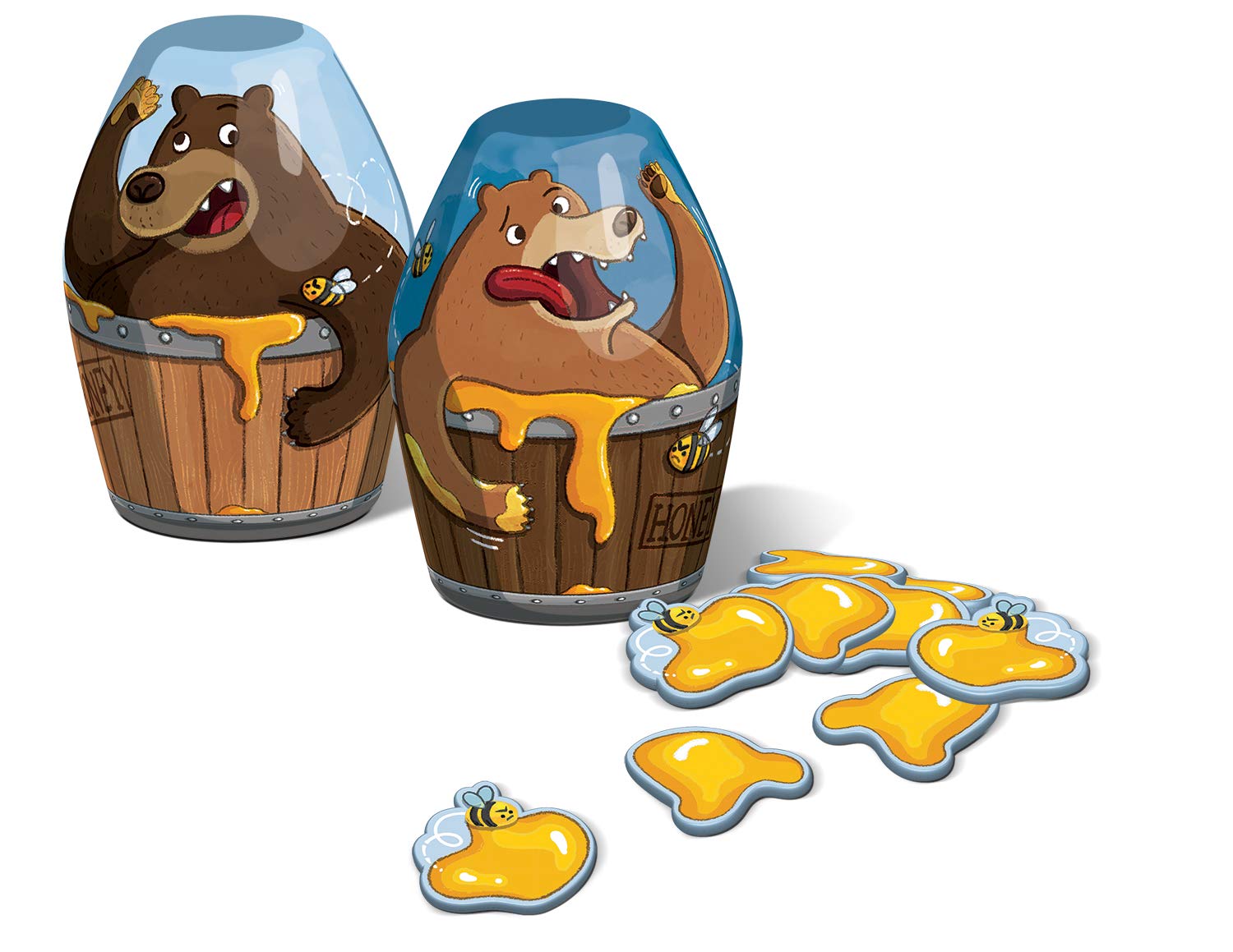Bears in Barrels Fun Dexterity Party Game for All Ages by Blue Orange Games, 4 to 8 Players - Image 5