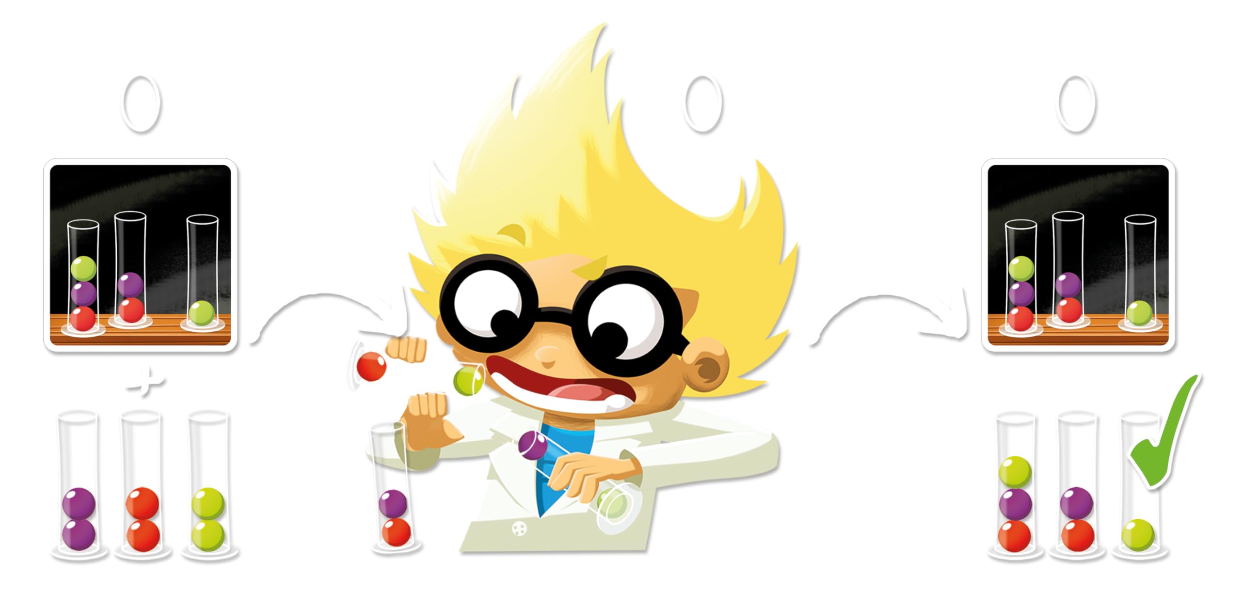 Blue Orange Dr. Eureka Speed Logic Puzzle Dexterity Game Games - 1-4 Players for Ages 8+ - Image 5