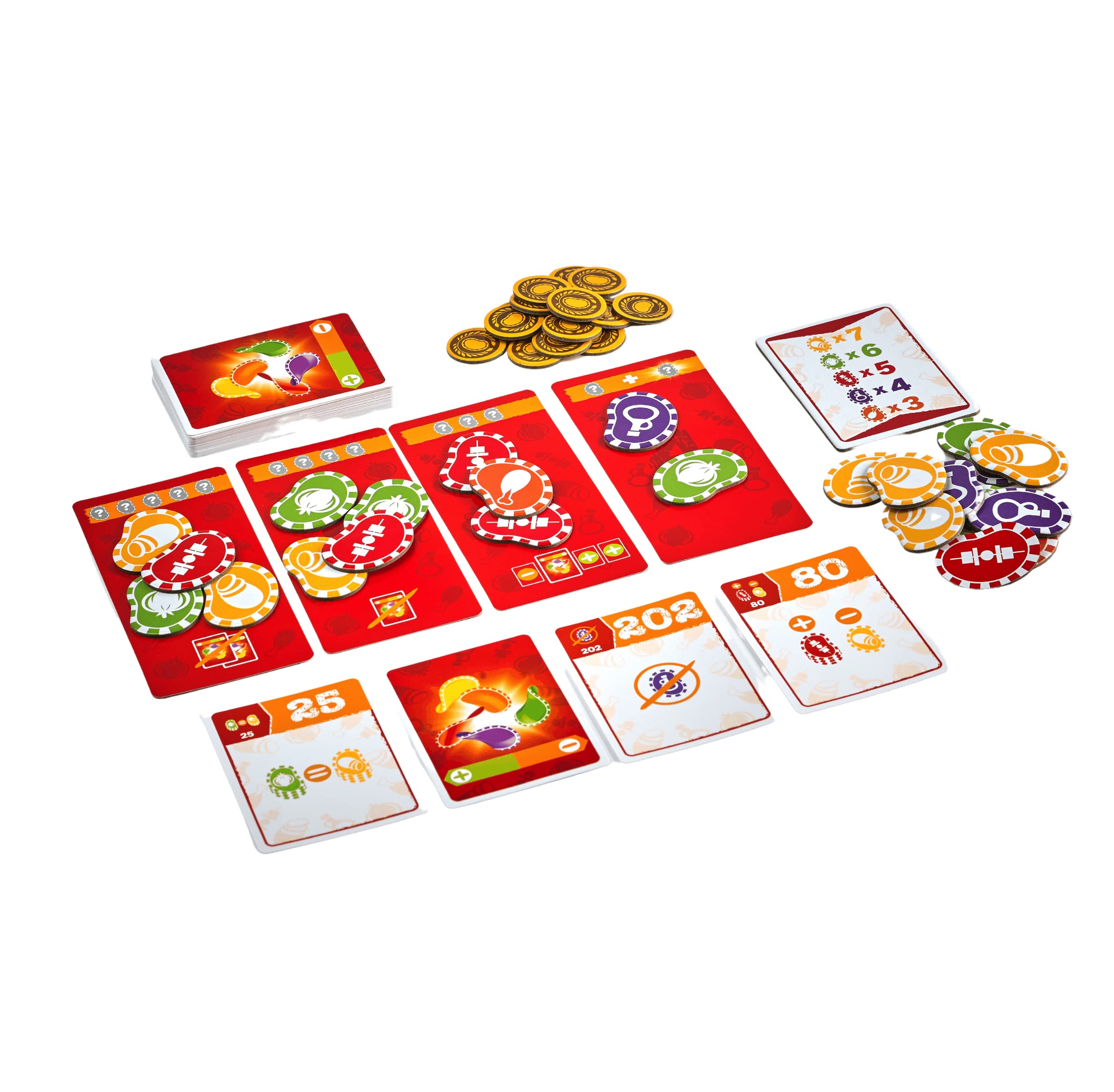 Blue Orange Games Bag of Chips Board Game - Family or Adult Party Strategy Board Game for 2 to 5 Players. Recommended for Ages 8 & Up. - Image 3