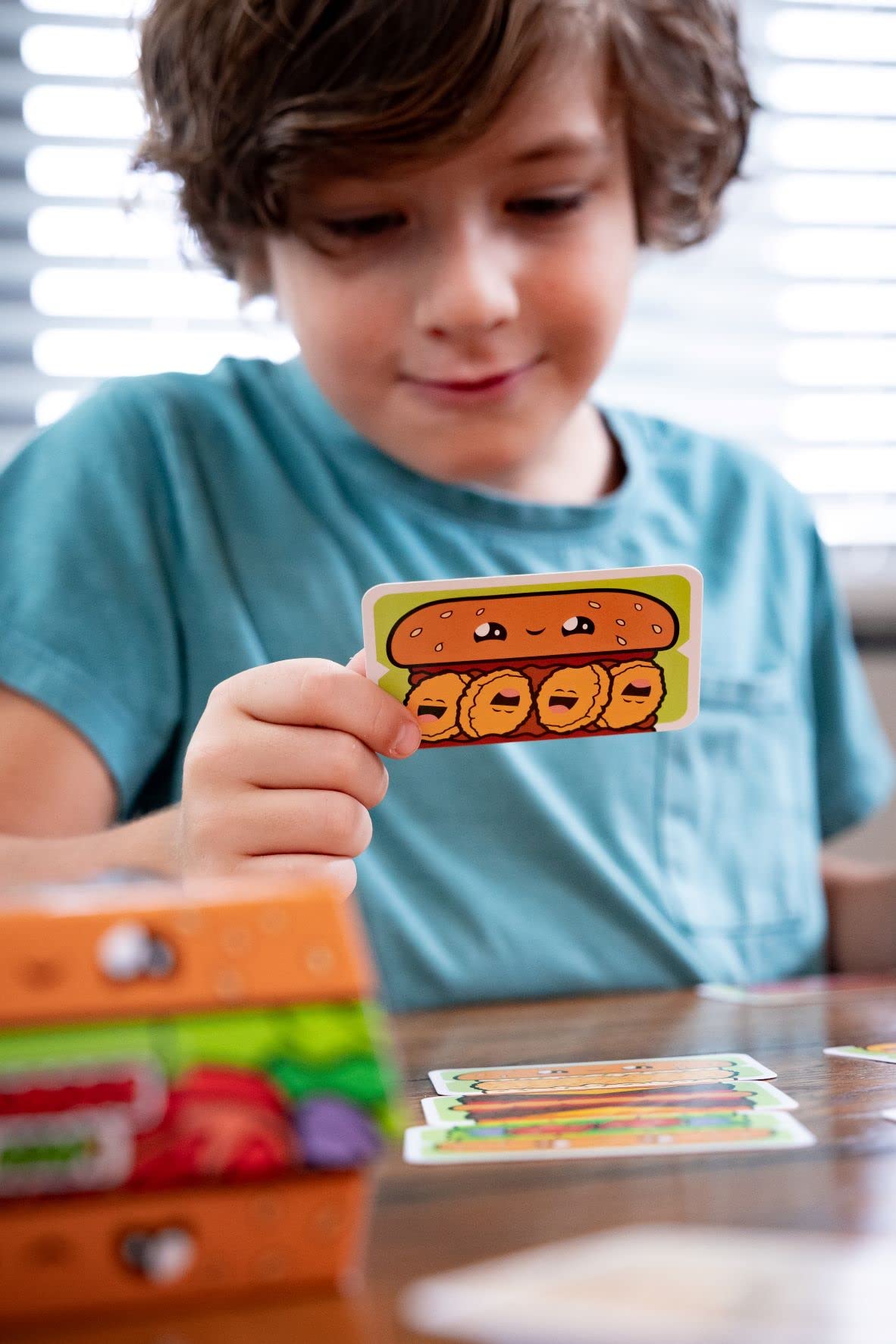 Blue Orange Games Burger ASAP! Card Game - Family or Kids Speed Matching Party Game for 2 to 5 Players. Recommended for Ages 7 & Up. - Image 7