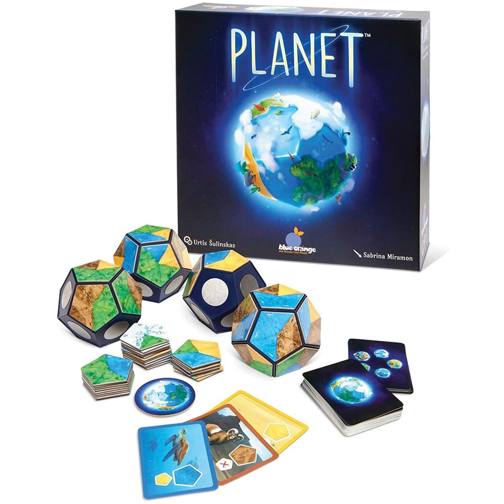 Blue Orange Games Planet Board Game - Award Winning Kids, Family or Adult Strategy 3D Board Game for 2 to 4 Players. Recommended for Ages 8 & Up. - Image 6