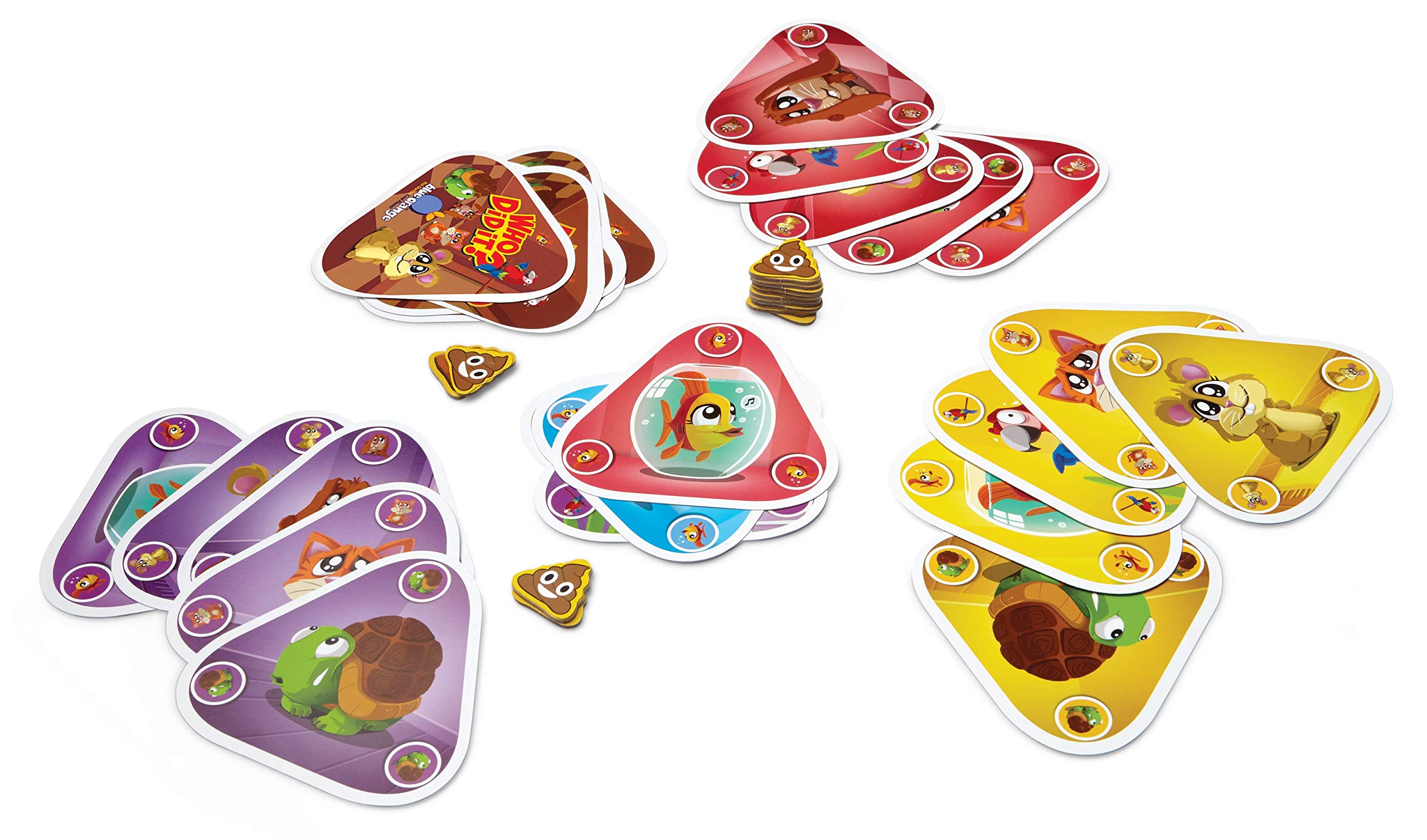 Blue Orange Games Who did it? Family Card Game, Brown - Image 3