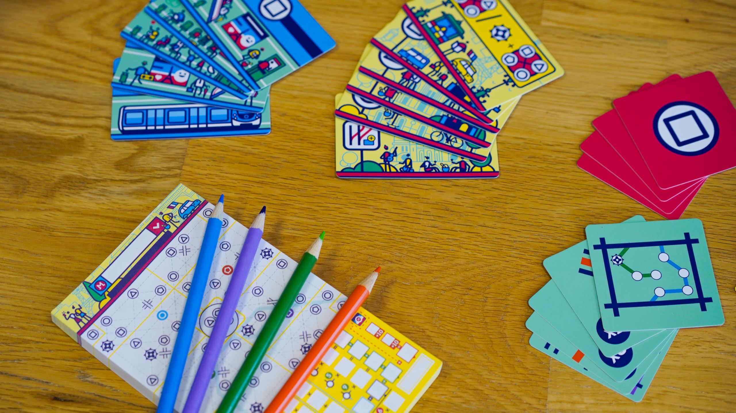 Blue Orange Next Station Paris - Fun Flip and Write Train Route-Building Game Set in Paris, Kids Teens Adults Family Couples Solo Play Game Nights, 1-4 Players, Ages 8+ - Image 3