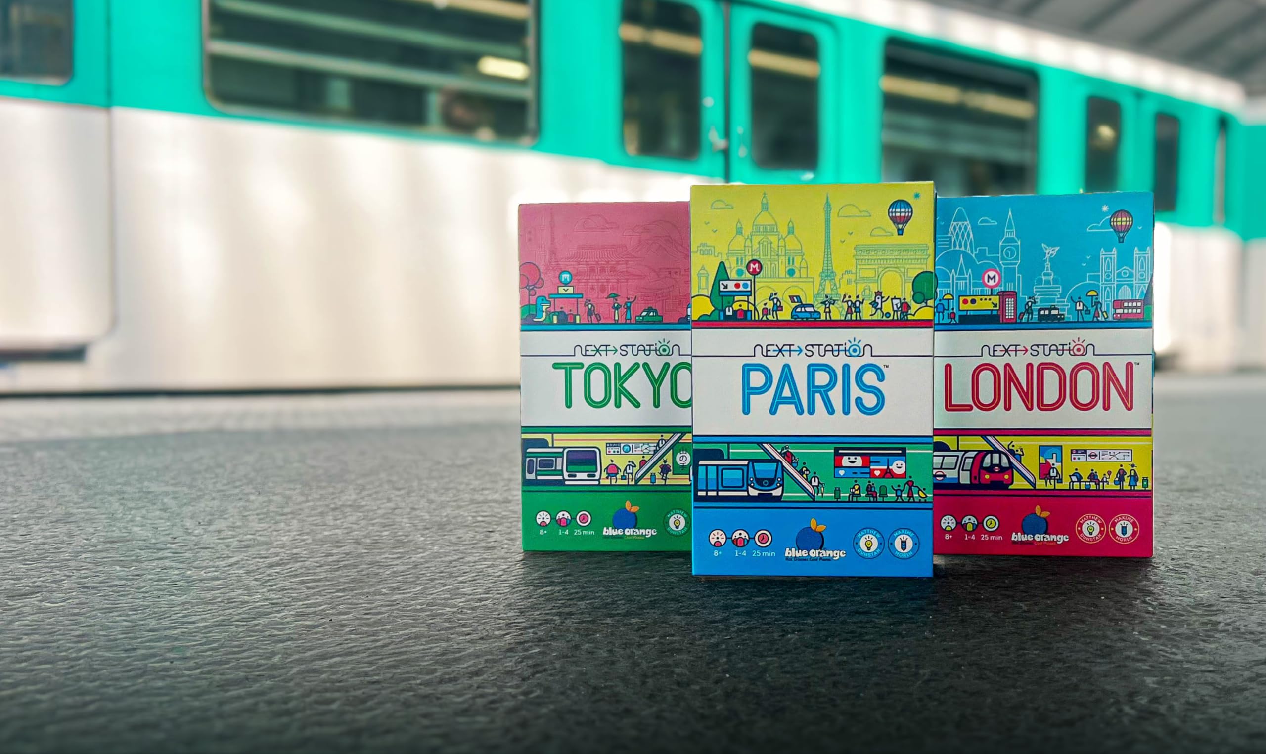 Blue Orange Next Station Paris - Fun Flip and Write Train Route-Building Game Set in Paris, Kids Teens Adults Family Couples Solo Play Game Nights, 1-4 Players, Ages 8+ - Image 5