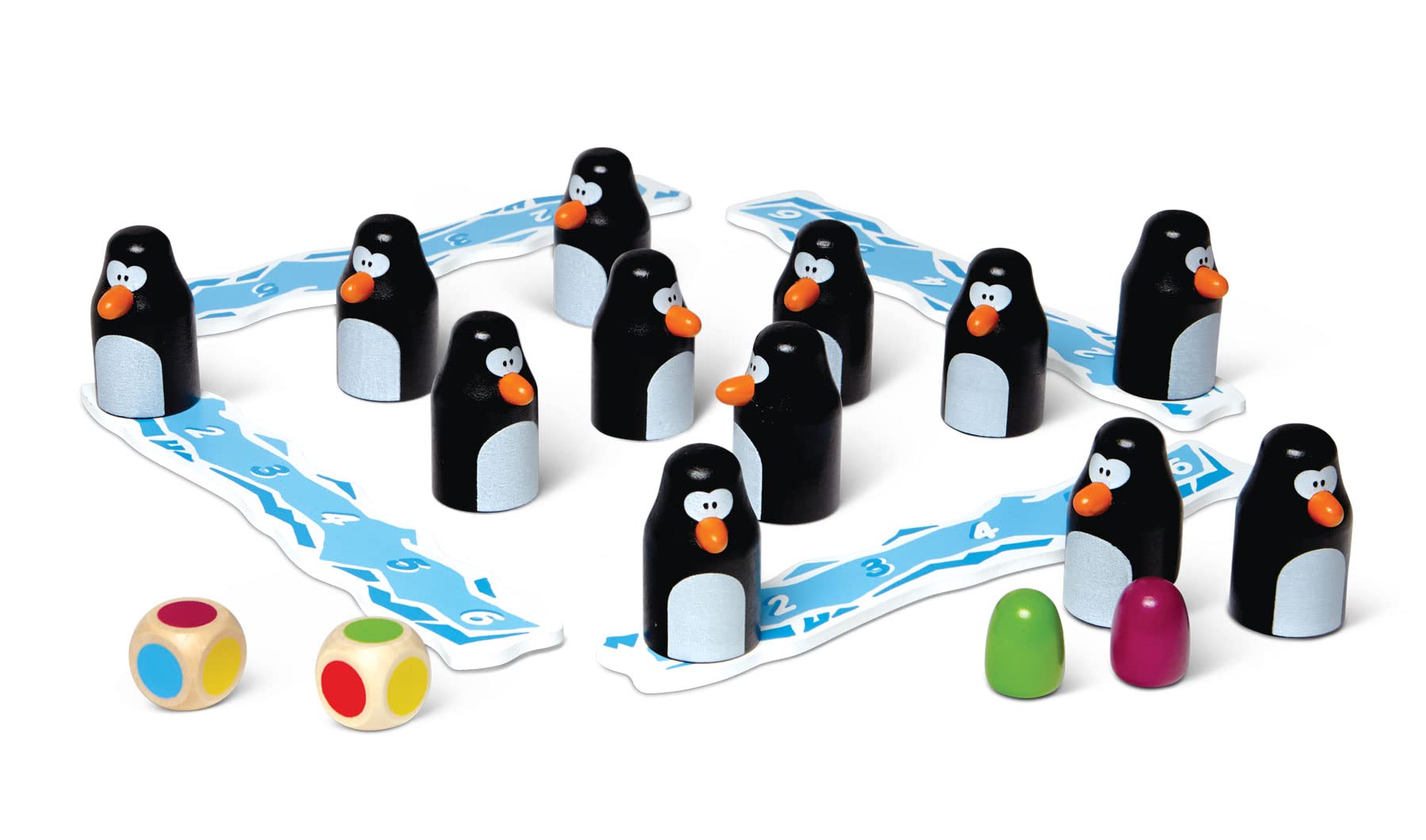 Blue Orange Pengoloo, Wood - Tabletop Strategy and Memory Game for Kids Family Preschool, Ages 4+, Award Winning - Image 3