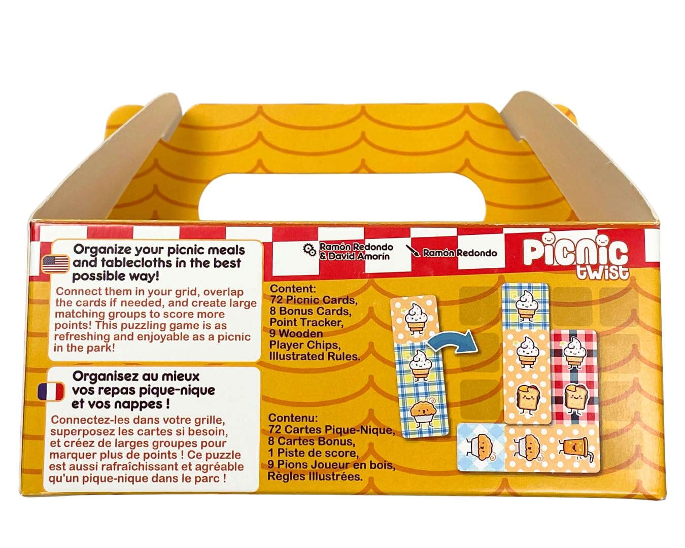 Blue Orange Picnic Twist, Set Collection Card Game in a Picnic Basket, Family or Adult Strategy Game for 1 to 9 Players Games. Recommended for Ages 8 & Up. - Image 3