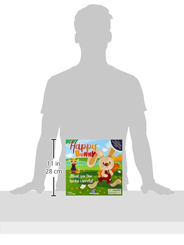 Blue Orange Tabletop Board Game, Cooperative, for Kids and Family Fun, Help The Bunny Find The Carrots, Ages 3+, Happy Bunny Games - Image 4