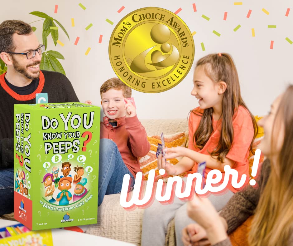 Do You Know Your Peeps? Quiz Party Game Conversation Starters - Family and Friends All Ages Question Game by Blue Orange Games for 3 to 10 Players. - Image 5