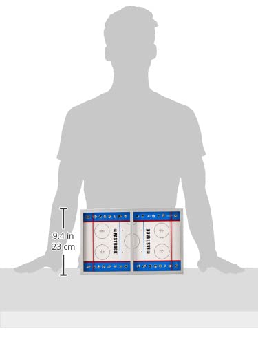 Fastrack NHL The Fast Action Dexterity Puck Sliding Hockey Game - Sporty Dexterity Wooden Ice Hockey 2 Player Game by Blue Orange Games - Image 3