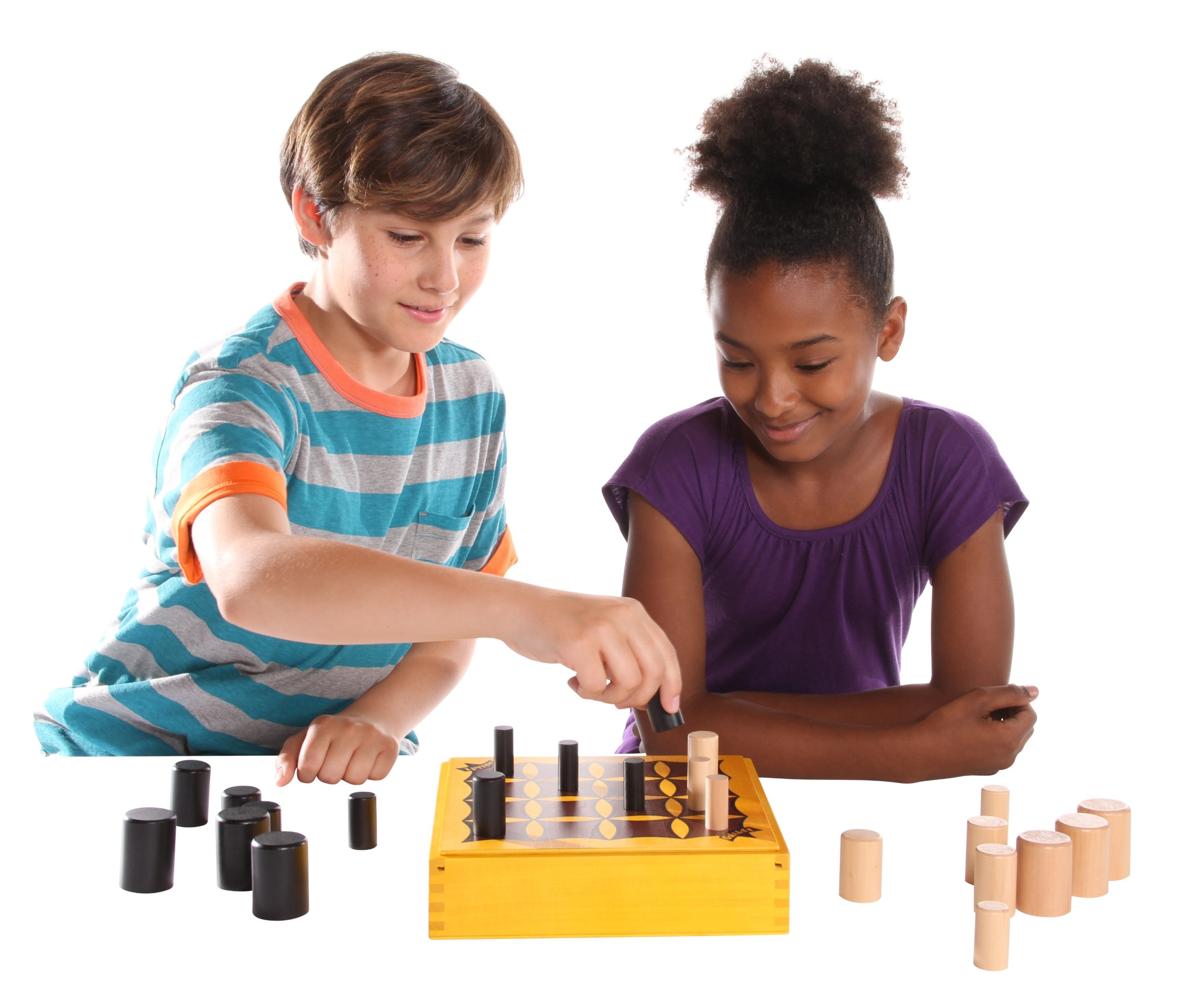 Gobblet! Abstract Strategy Board Game - Award Winning Kids or Adults Original All Wooden Board Game by Blue Orange Games - 2 Players for Ages 7 to 99. - Image 4
