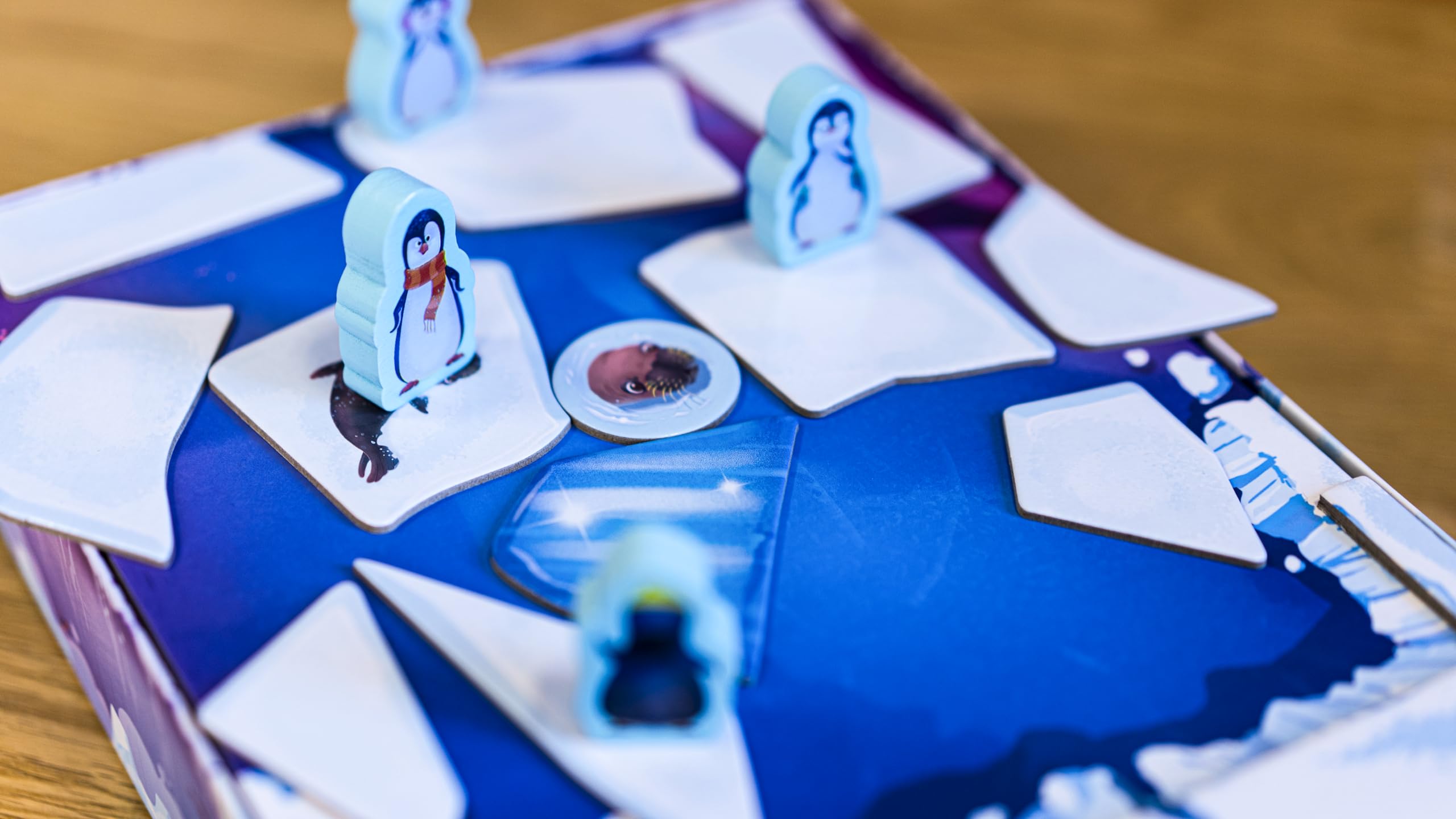 Ice Hoppers Fun Cooperative Preschool Board Game – Kids and Family Friendly Educational Penguin Game by Blue Orange Games - 1 to 4 Players for Ages 6+ - Image 3
