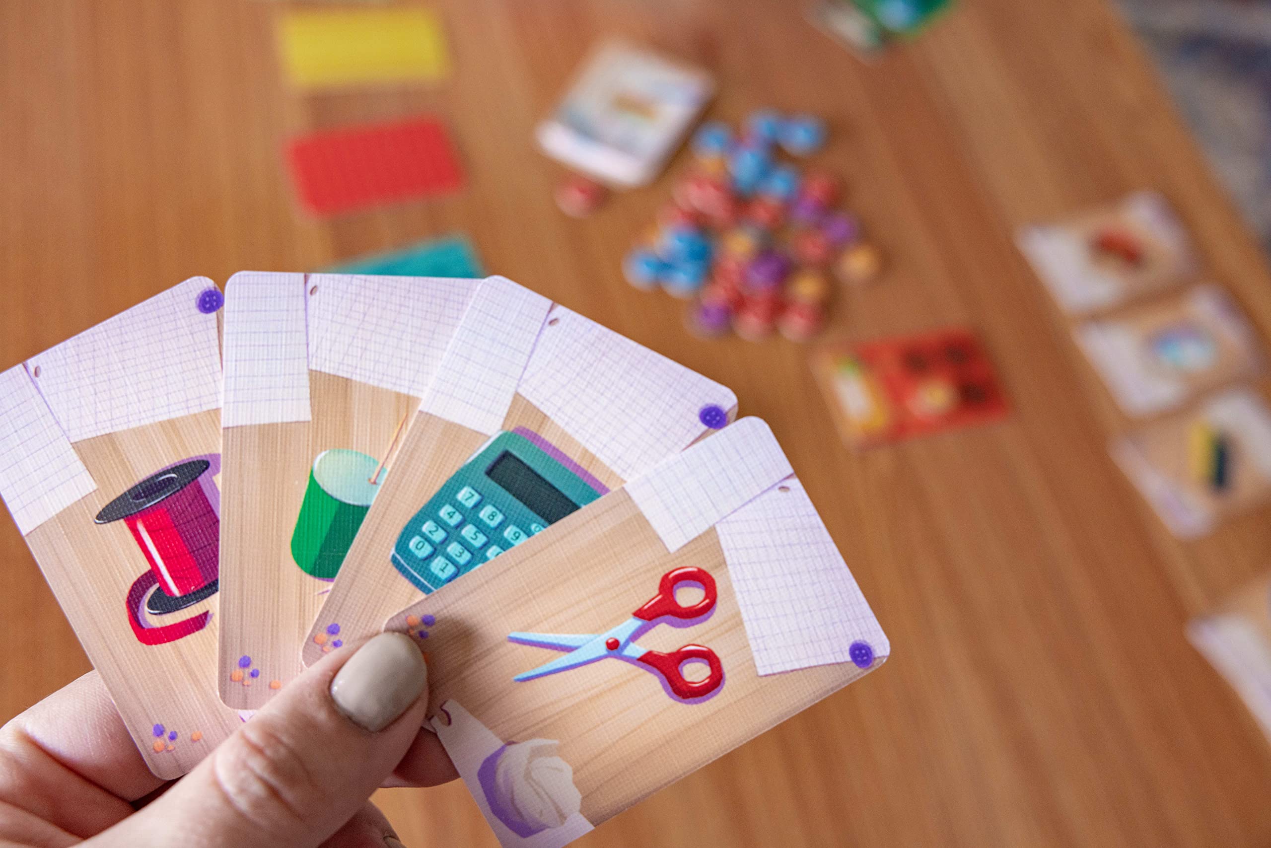 Junk Jumble Fun Memory Kids Board Game – Kids and Family Friendly Educational Game by Blue Orange Games - 2 to 5 Players for Ages 6+ - Image 5