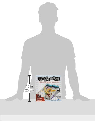 Logic Puzzle Game, Award Winning, Solo-Play Brain Teaser, for Kids Teens Adults Family Game Nights, 40 Fun Puzzles to Solve, Ages 8+, Tumble Maze by Blue Orange Games - Image 3