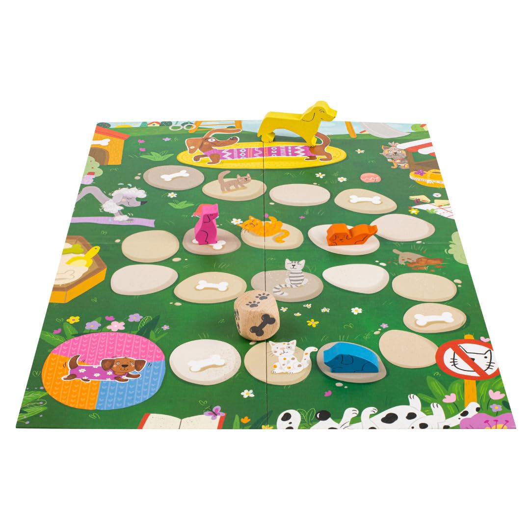 Mom’N Pups Wooden Social Play Game | Cooperative Preschool Learning for Kids | Build Cooperation Focus and Attention | Ages 3+ | 2 to 4 Players | Family Board Game Fun by Blue Orange Games - Image 5