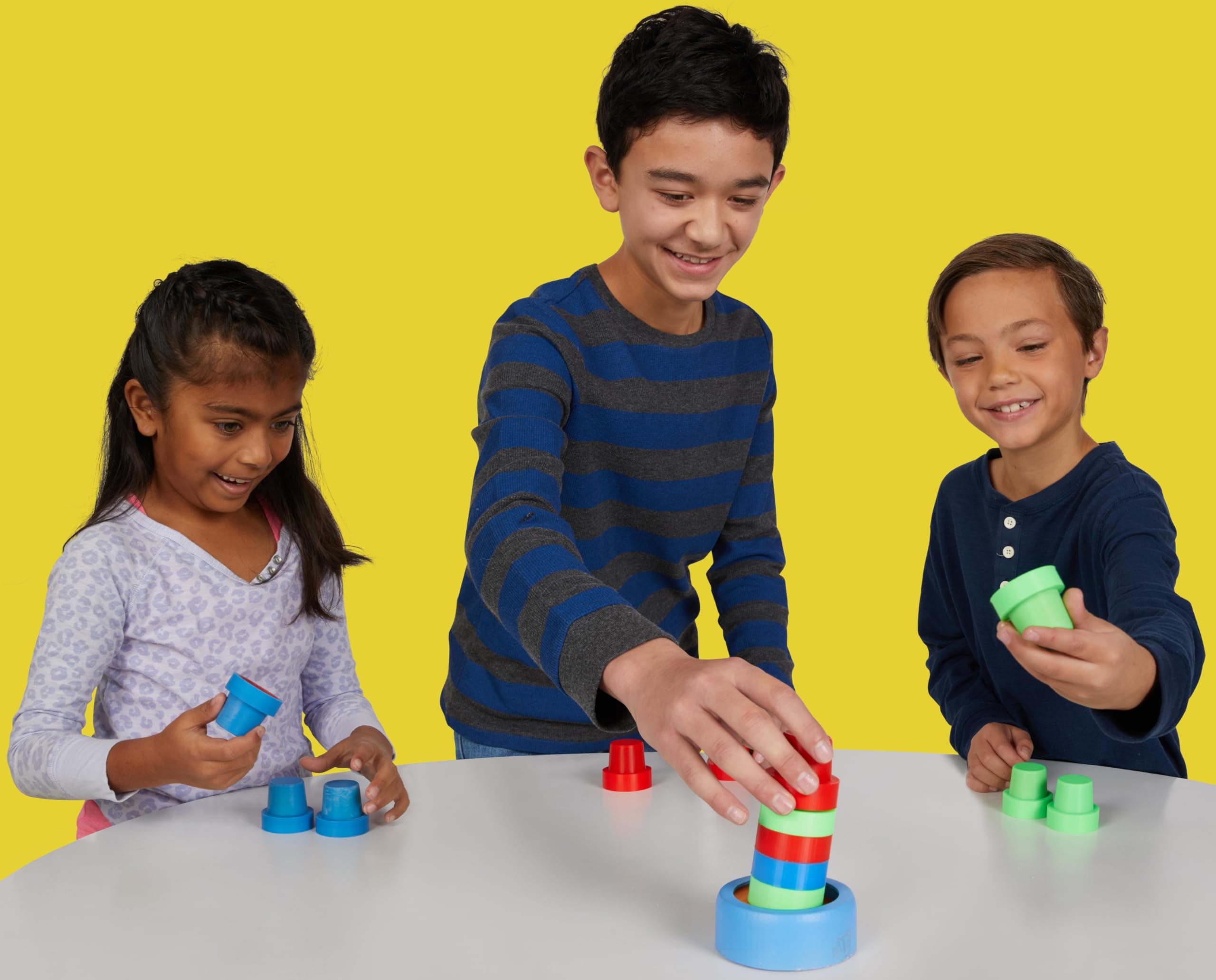 Slam Cup, Speed and Color Matching Cups Kids and Family Game by Blue Orange Games for 2 to 4 Players. Recommended for ages 6 & up - Image 5