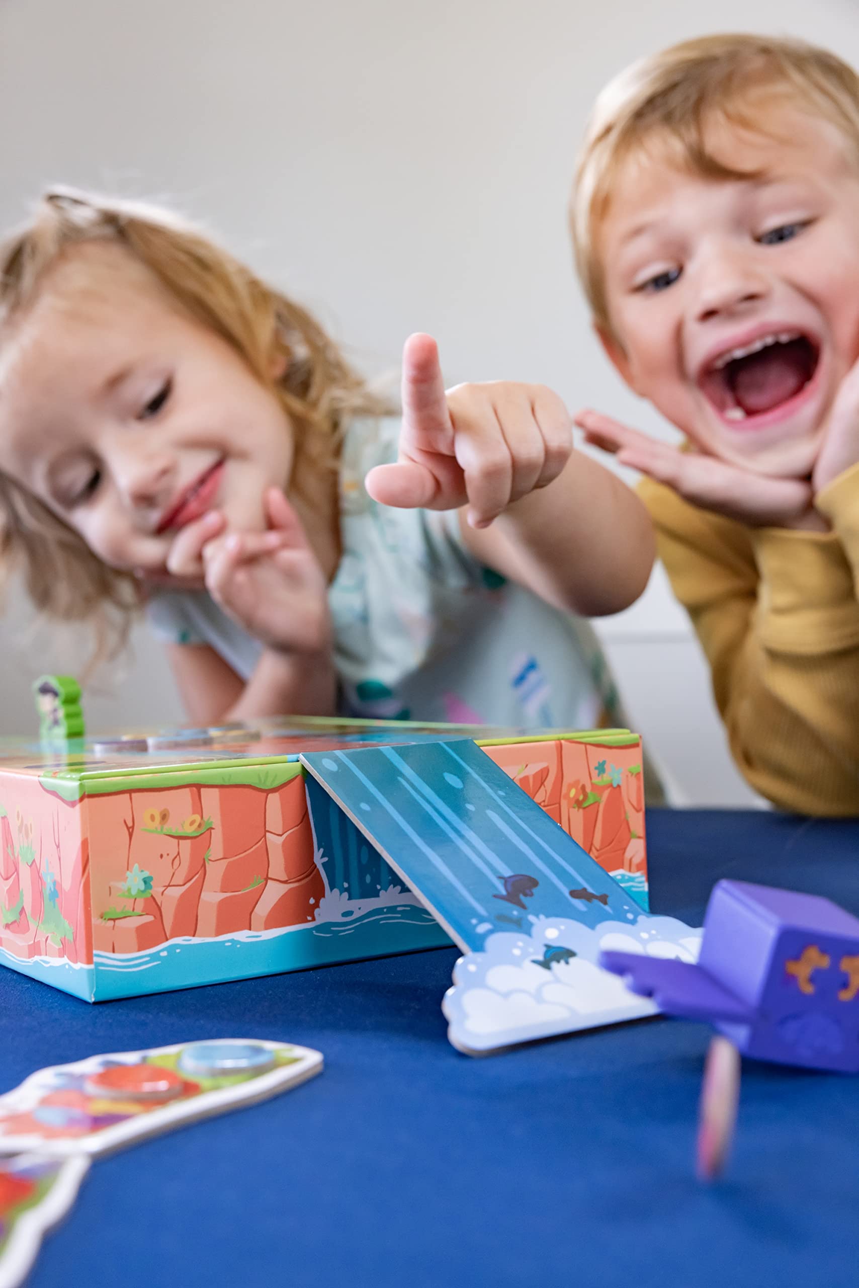 Slidin’ Toucan Fun Cooperative Action Preschool Board Game – Kids and Family Friendly Educational Toucan and Eggs Game by Blue Orange Games - 2 to 4 Players for Ages 4+ - Image 4