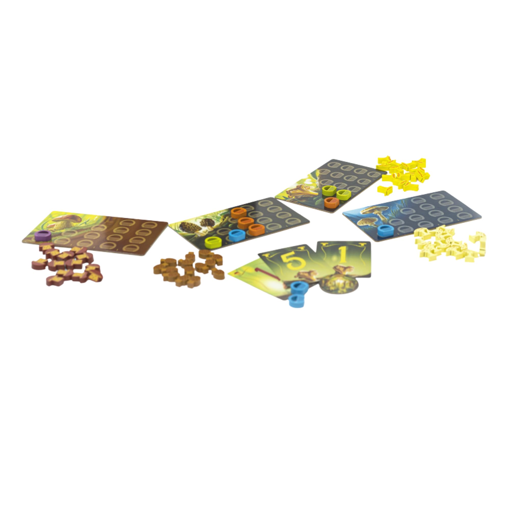 Wonder Woods Board Game by Blue Orange Games - Family or Adult Mushroom Theme Strategy Board Game for 2 to 5 Players. Recommended for Ages 8 & Up. - Image 5